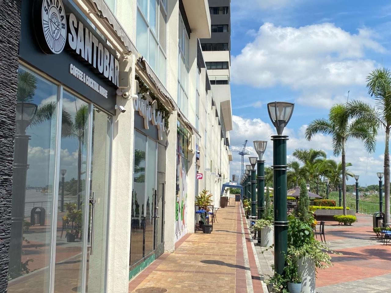 Puerto Santa Ana, Torres Bellini, 2 Dormitorios, Parqueo Guayaquil Buitenkant foto